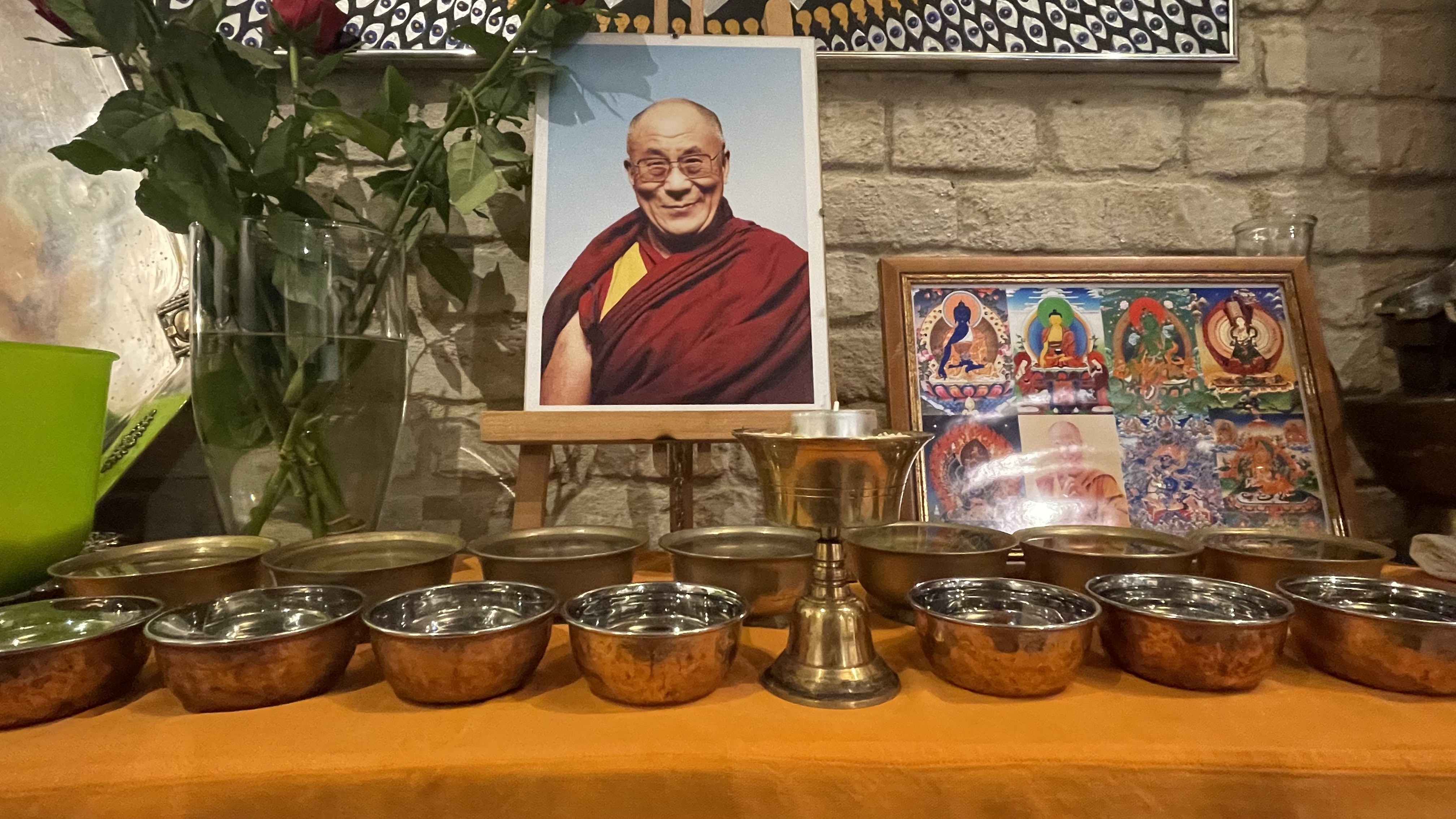 Geschmückter Altar