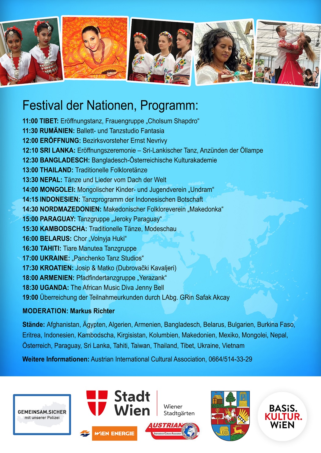 Plakat - Festival der Nationen