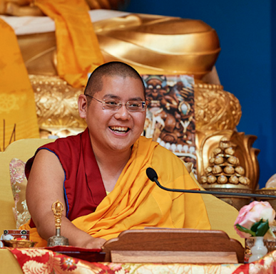 Seine Eminenz der Ling Rinpoche